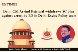 Arvind Kejriwal's plea against ED arrest