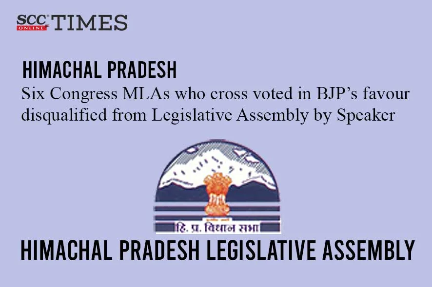 Himachal Pradesh six congress MLAs disqualified by speaker
