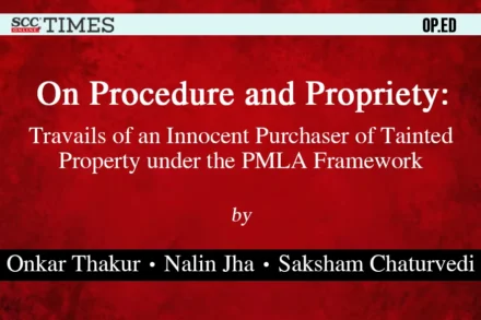Innocent Purchaser of Tainted Property