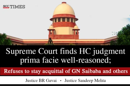 acquittal of GN Saibaba