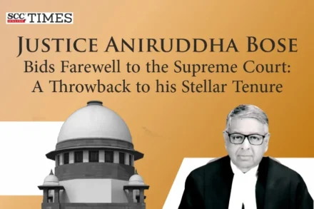 Justice Aniruddha Bose Retires