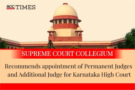 appointment of Permanent Judges