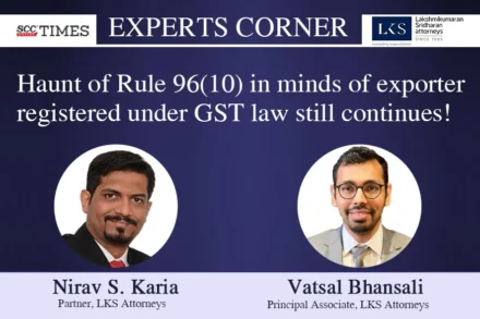 Rule 96(10) of CGST Rules