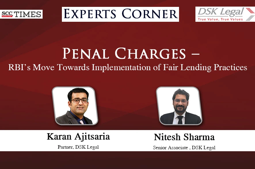 Penal charges in loan accounts
