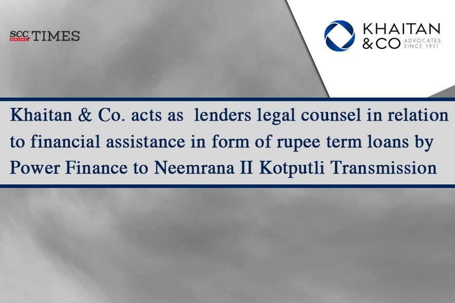 Power Finance to Neemrana