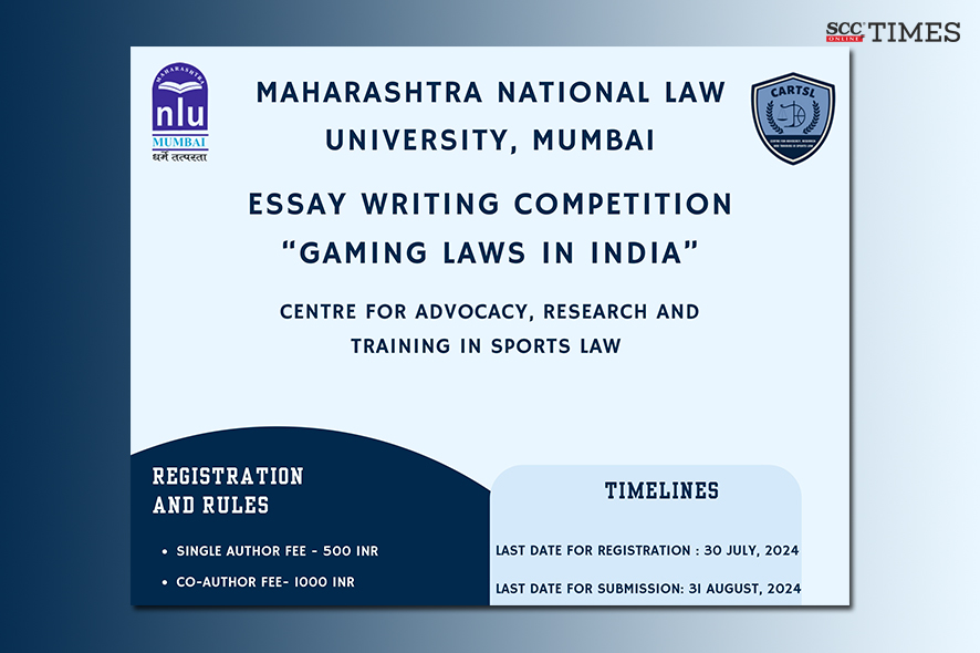 CARSTL, MNLU Mumbai 1st Essay Writing Competition on ‘Gaming Laws in