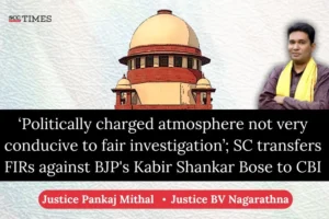 FIR against Kabir Shankar Bose