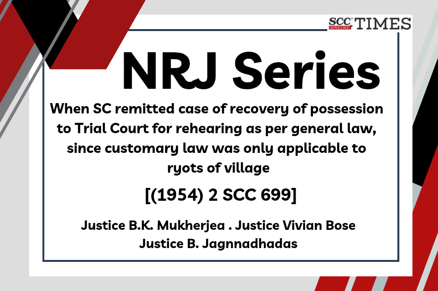suit for recovery of possession