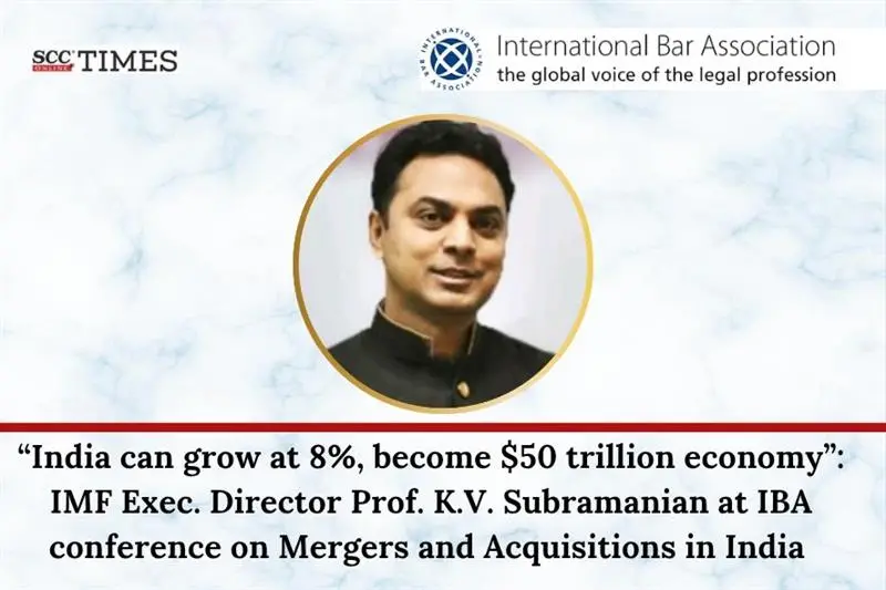 Prof. K.V. Subramanian at IBA conference