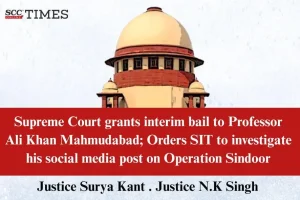 Ali Khan Mahmudabad interim bail