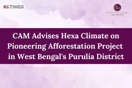 CAM Hexa Climate afforestation