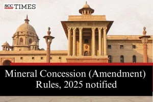 Mineral Concession Rules