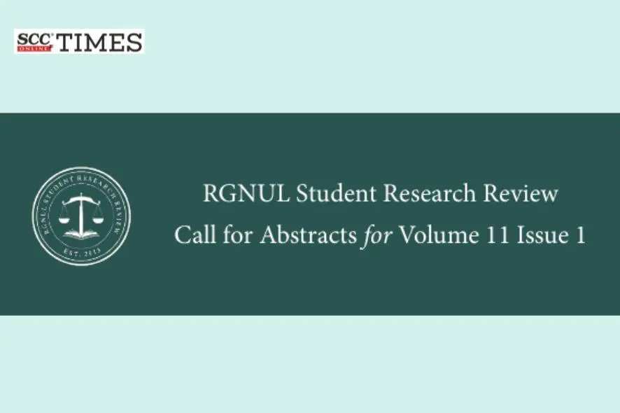 RGNUL Call for abstracts