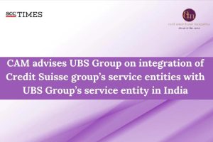 UBS Credit Suisse India integration