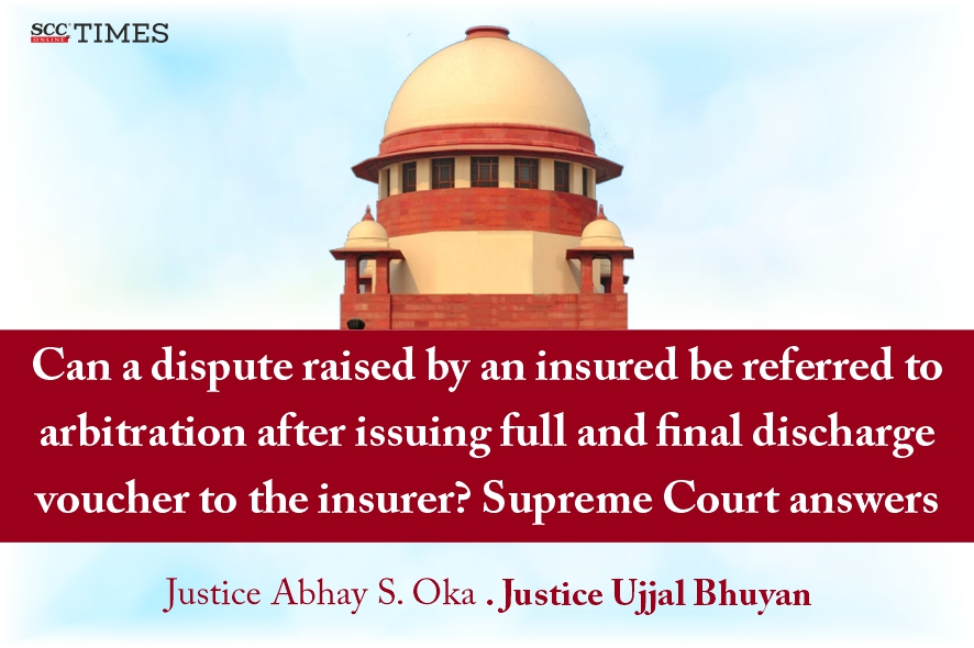 arbitration after full and final settlement