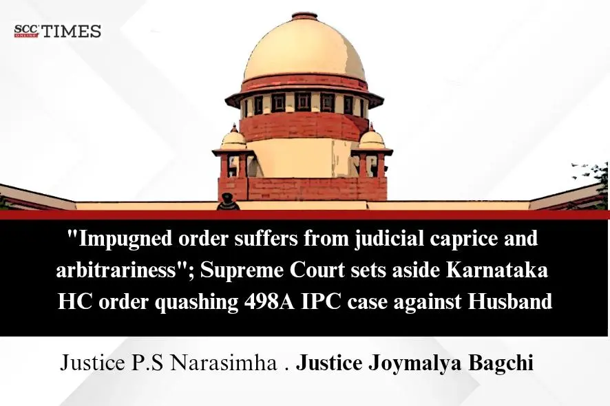 Supreme Court 498A Judgment