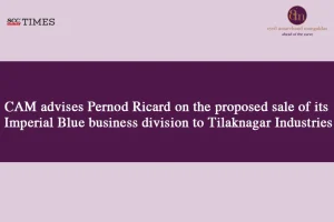 CAM advises Pernod Ricard Imperial Blue sale