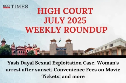 High Court Weekly Roundup