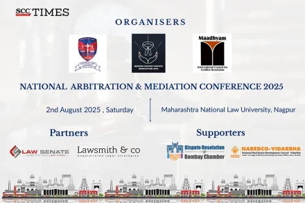 National Arbitration & Mediation Conference MNLU Nagpur