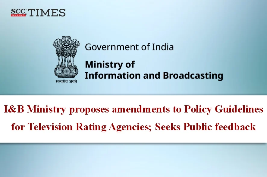 Policy Guidelines for Television Rating Agencies