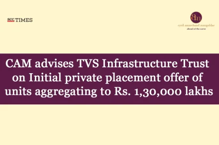 TVS Infrastructure Trust Private Placement