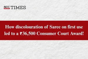 compensation for saree discoloration