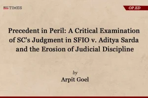 Critical Examination of SC's Judgment
