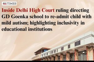 re-admission of child with mild autism