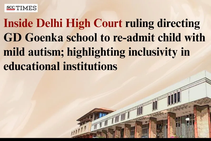 re-admission of child with mild autism