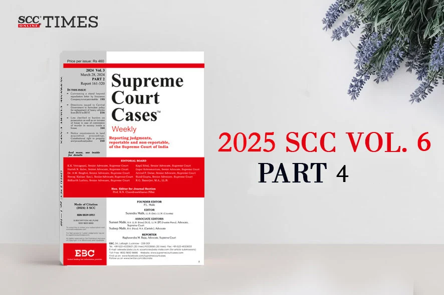2025 SCC Vol. 6 Part 4