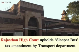 Sleeper Bus Tax