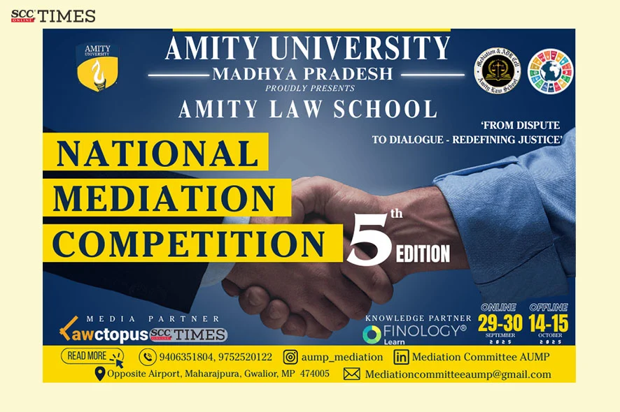 5th National Mediation Competition Amity University