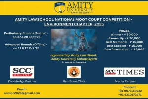 Amity law School National Moot Court Competition 2025