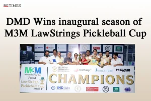 DMD Wins M3M LawStrings Pickleball Cup