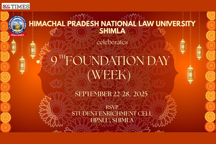 HPNLU Shimla 9th Foundation Day 2025