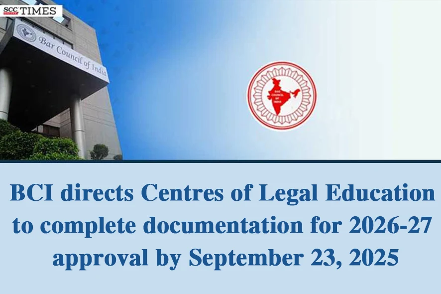 Registration of Centres of Legal Education