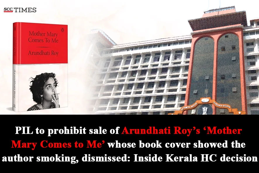 Arundhati Roy's book cover