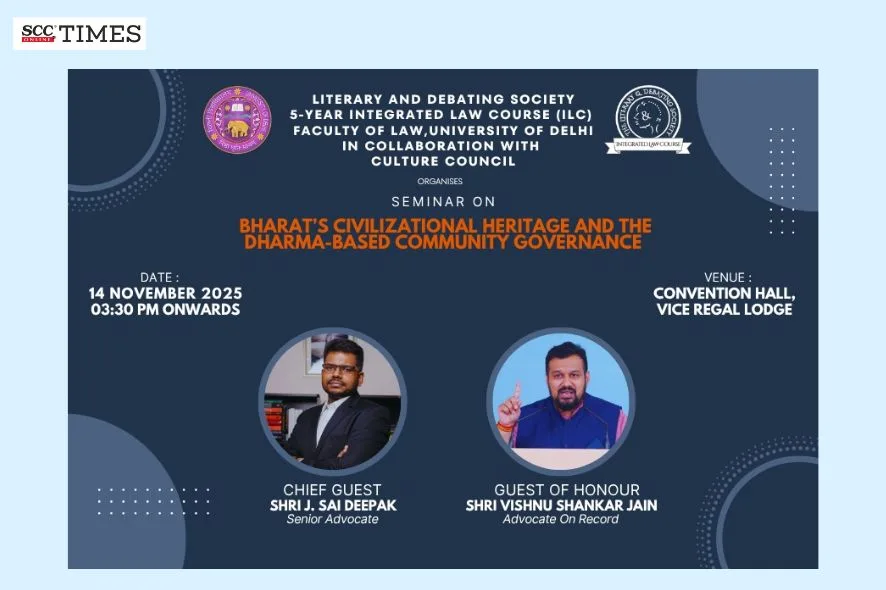 Dharma based Community Governance Seminar DU