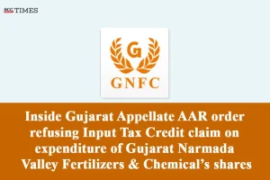 ITC claim on share buyback expenses