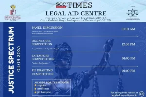 Justice Spectrum 2025 GGSIPU