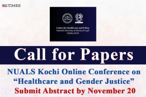 NUALS Kochi Call for Papers Healthcare and Gender Justice