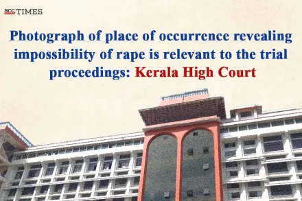 Photograph of place of occurrence of rape