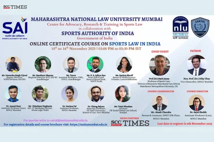 Online Certificate Course on Sports Law in India