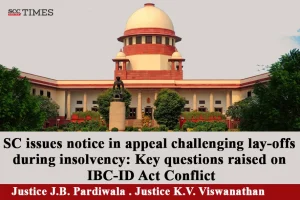 lay-offs during insolvency