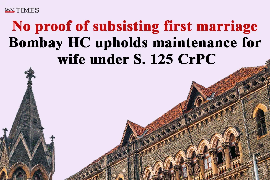 subsisting first marriage maintenance claim