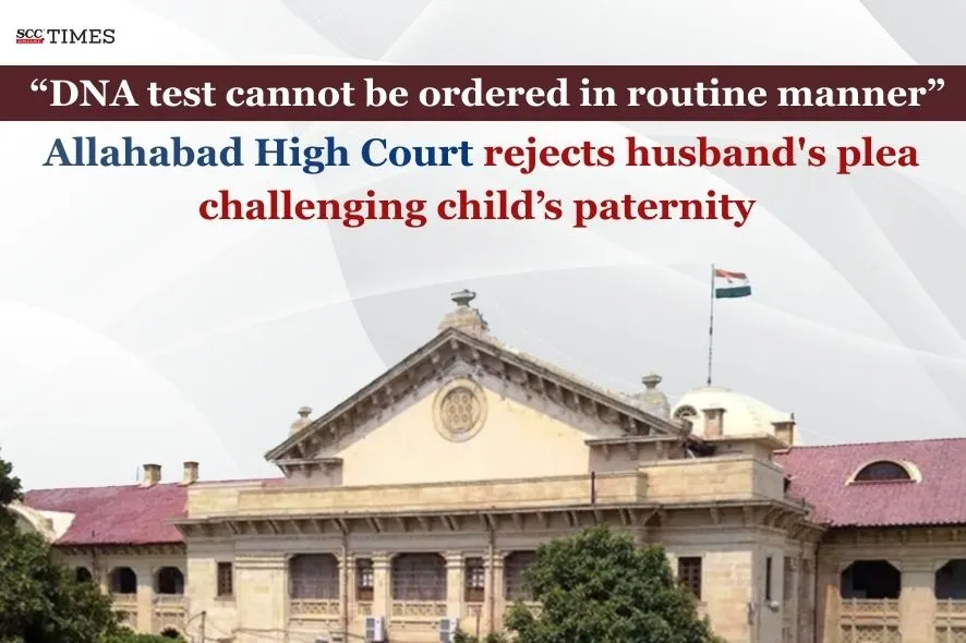 DNA test in routine manner