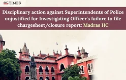 Disciplinary action against SPs