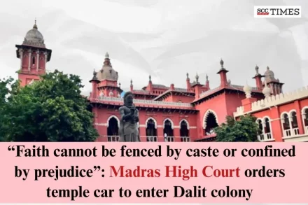 Faith cannot be fenced by caste