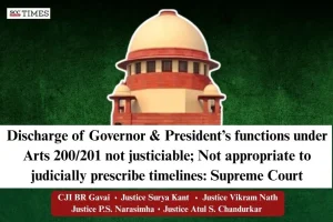 Governor & President's powers