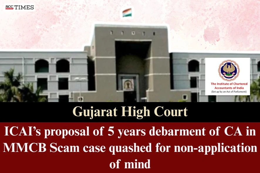 ICAI 5-year debarment